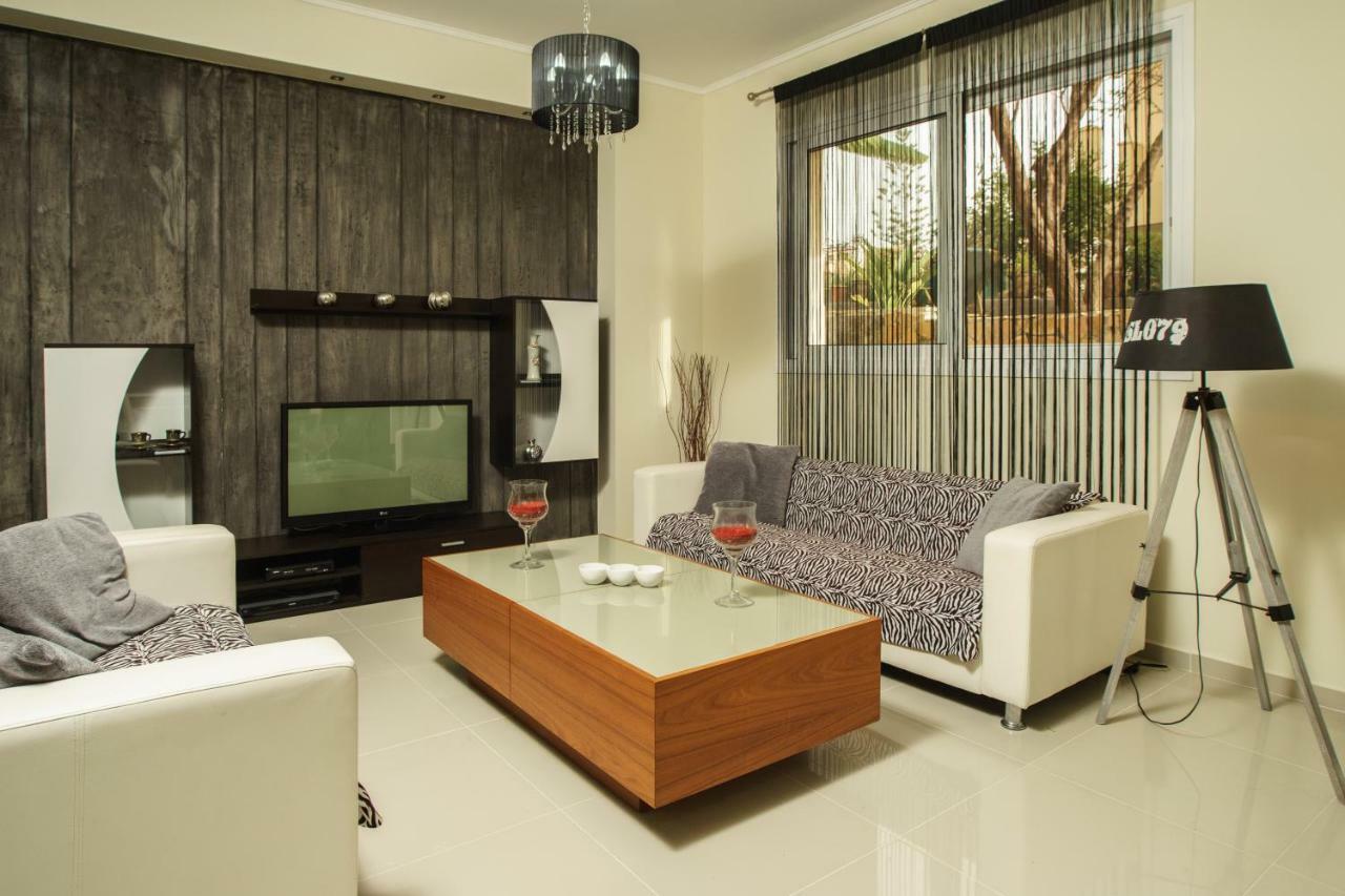 Glaros Beach Apartment 카토다라초 외부 사진